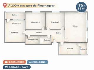 Vente appartement 5 pièces