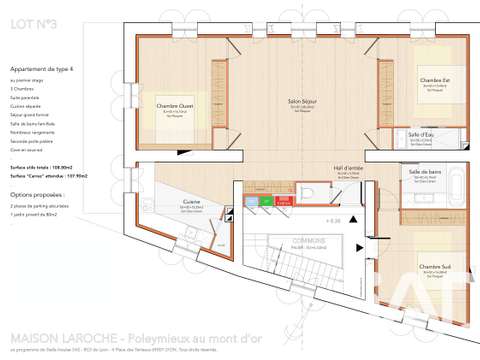 Vente appartement 3 pièces Vente appartement 3 pièces