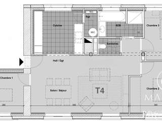 Vente appartement 4 pièces