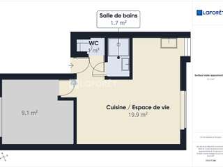 Vente appartement 2 pièces