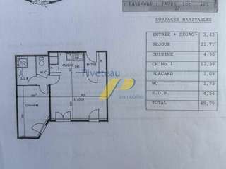 Vente appartement 2 pièces Vente appartement 2 pièces
