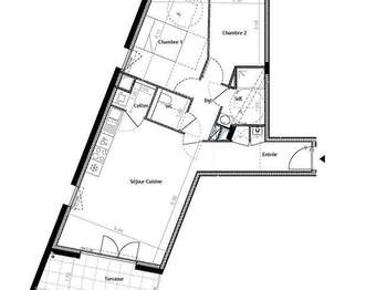 Vente appartement 3 pièces Vente appartement 3 pièces