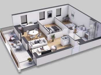 Vente appartement 3 pièces