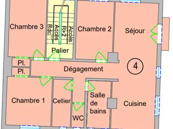 Vente appartement 4 pièces