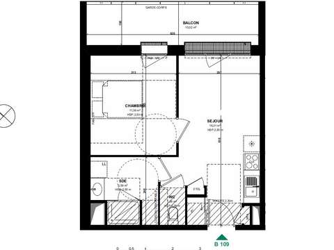 Vente appartement 2 pièces