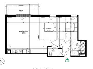 Vente appartement 3 pièces