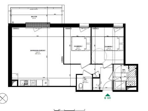 Vente appartement 3 pièces