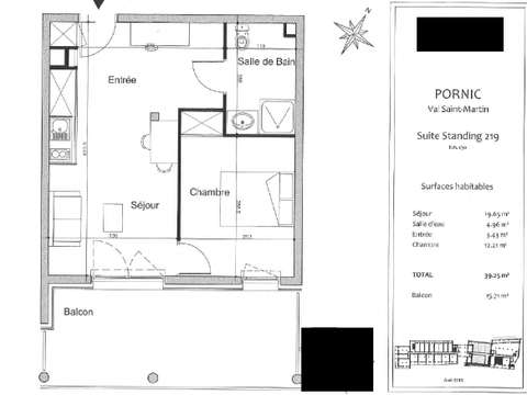 Vente appartement 2 pièces