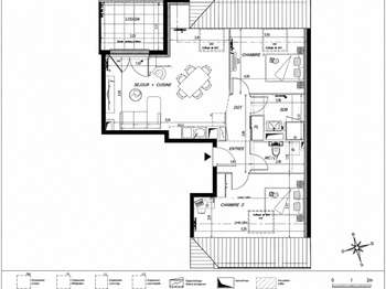 Vente appartement 3 pièces
