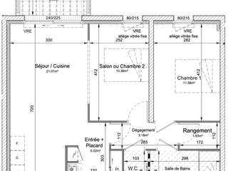 Vente appartement 3 pièces