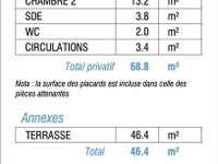 Vente appartement 3 pièces
