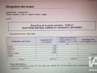 Vente appartement 1 pièce Vente appartement 1 pièce