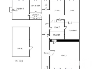 Vente Appartement 5 piècesPrivas