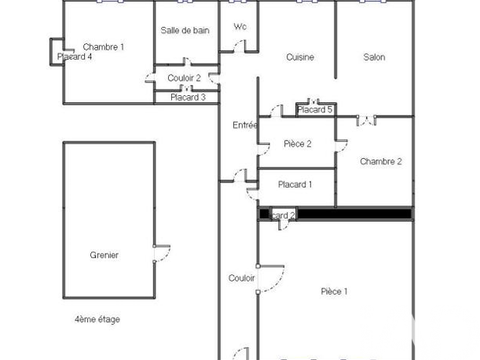 Vente appartement 5 pièces Privas 07