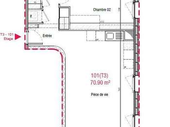 Vente appartement 3 pièces Vente appartement 3 pièces