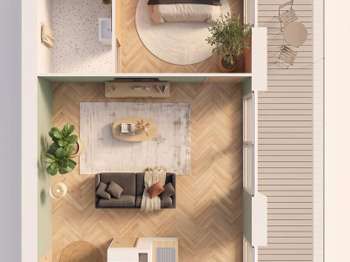 Vente appartement 2 pièces