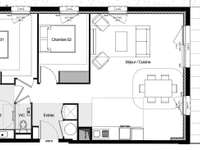 Vente appartement 3 pièces
