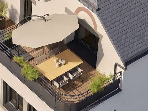 Vente appartement 3 pièces Quiberon 56