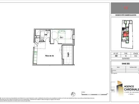 Vente appartement 2 pièces Vente appartement 2 pièces
