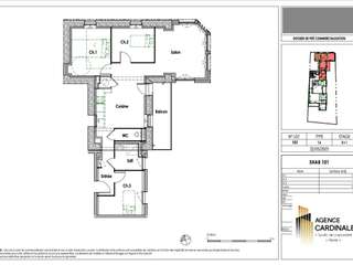 Vente appartement 4 pièces