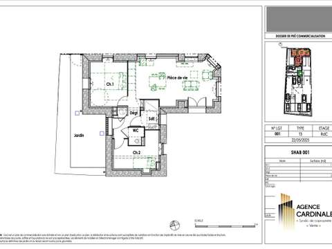 Vente appartement 3 pièces Quiberon 56