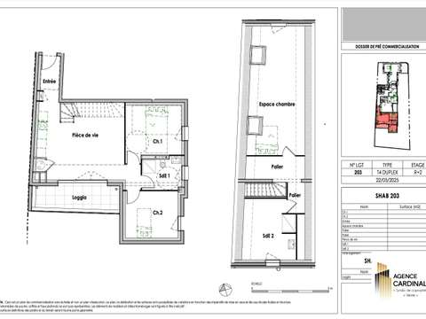 Vente appartement 3 pièces