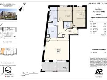 Vente appartement 4 pièces Vente appartement 4 pièces