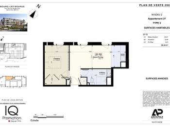 Vente appartement 2 pièces
