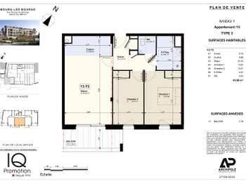 Vente appartement 3 pièces
