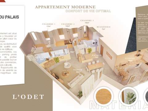 Vente appartement 4 pièces
