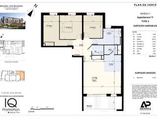 Vente appartement 4 pièces
