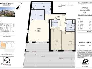 Vente appartement 3 pièces