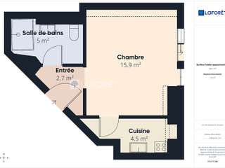 Vente appartement 1 pièce