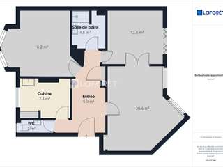 Vente appartement 3 pièces