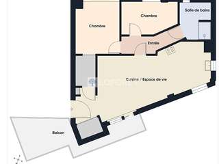 Vente appartement 3 pièces