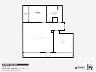 Vente appartement 3 pièces