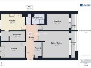 Vente appartement 3 pièces Vente appartement 3 pièces
