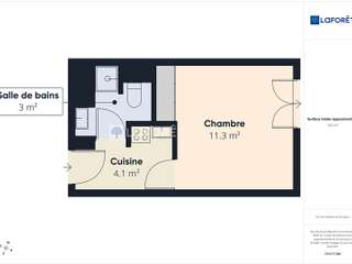 Vente appartement 1 pièce