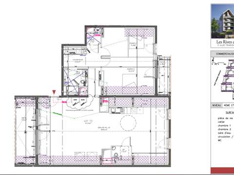 Vente appartement 3 pièces Quimper 29