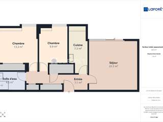 Vente appartement 3 pièces