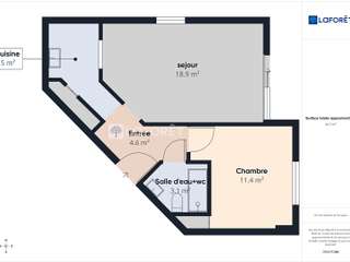 Vente appartement 2 pièces