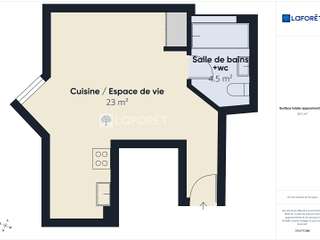 Vente appartement 1 pièce