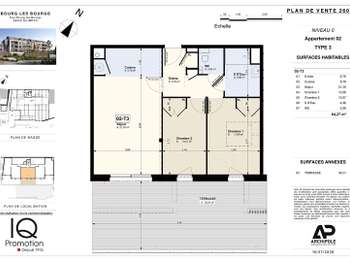 Vente appartement 3 pièces