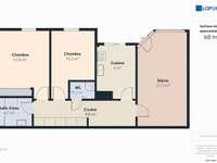 Vente appartement 3 pièces Vente appartement 3 pièces
