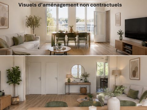 Vente appartement 3 pièces Quimper Frugy - Locmaria - Kernoter 29