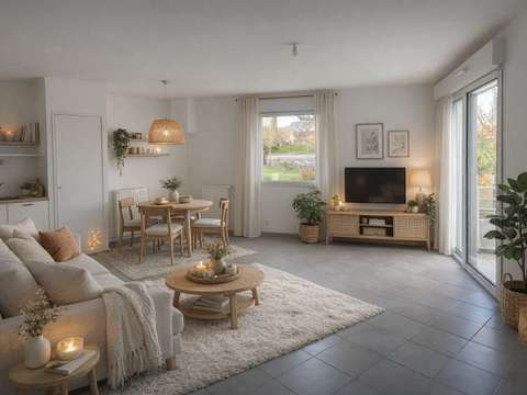 Vente appartement 2 pièces Quimper Guerlac'h - Kermoguer - Kerfeunteun Nord - Cuzon 29