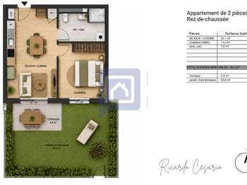 Vente appartement 2 pièces Vente appartement 2 pièces