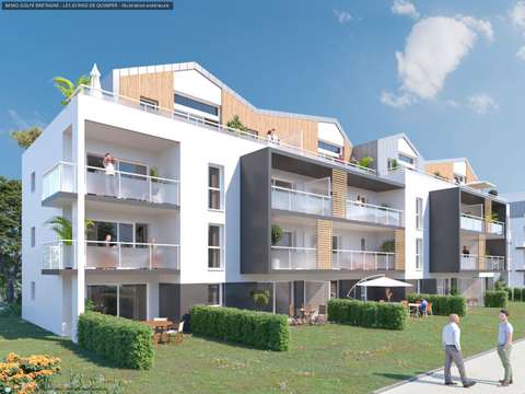 Vente appartement 2 pièces Quimper Kerlaëron - Ty Bos - Ergué Sud 29