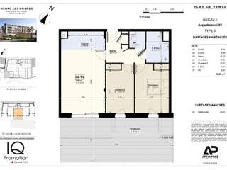 Vente appartement 3 pièces