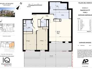 Vente appartement 3 pièces